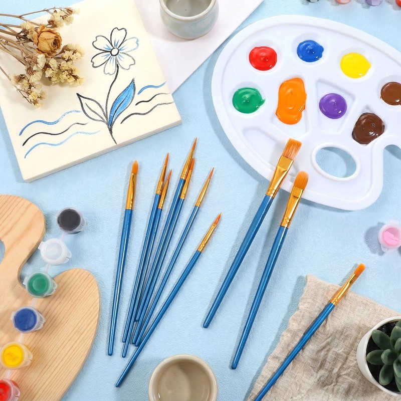 330 Pcs Painting Brushes Palettes Set, Perfect Art Painting Set