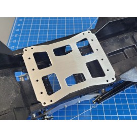 JP Garage Aluminum Center Chassis Deck Mounting Plate Tamiya 1/10 Super Clodbuster Truck