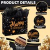 Mstar Pack Happy Birthday Gift Bag with Tissue Paper, Candy