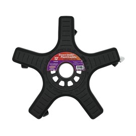 Bosmere S12410 Down Under Plant Caddie with Wheels 12" - 350lb Capacity, Black