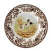 Spode Woodland Hunting Dogs Flat Coated Pointer Dinner Plate