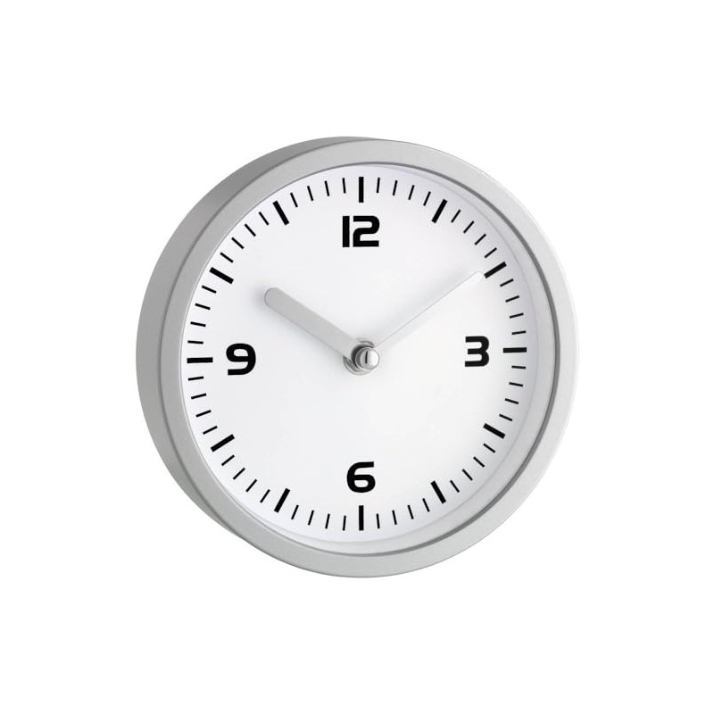 TFA Stick-On Bathroom Wall Clock
