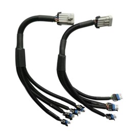 FUZIDDN 2PCS Ignition Coil Wire Harness Connector for GM LQ9 LQ4 LS2 LS3 LS7 LSX 5.3L 6.0L 6.2L 7.0L Engines, Compatible with Most Truck Coil Packs, Direct Replacement