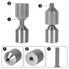 4 Pcs Flange Two Hole Pin, Stainless Steel 1-1/8'' Two