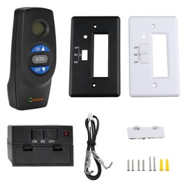 CASMER Fireplace Remote Control Kit RCST,for Ambient Majestic Vermont-castings monessen skytech ect Fireplaces Stoves,Millivolt Thermostatic Gas Propane LPG Valve,Temp Control 3 YR-GNTEE