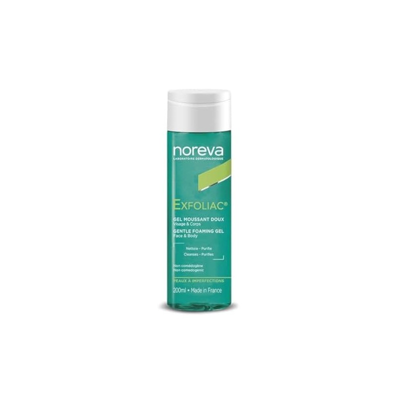 Noreva EXFOLIAC GEL ESPUMOSO SUAVE 200 ML