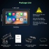 ESSGOO Apple CarPlay & Android Auto 7" Portable Touchscreen Head