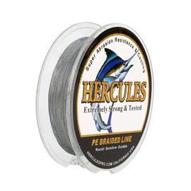 Hercules Super Cast 100 m - 2000 m 109-2196 Yards Braided Fishing Line 6 lb - 100 lb Test for Saltwater Freshwater PE Braid Fish Wire Superline 4 Strands