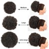 Afro Puff Drawstring Ponytail Extension Short Synthetic Afro Kinky Curly