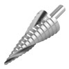 Step Drill Bit 4-32mm, HSS Spiral Grooved Step Drill Bit