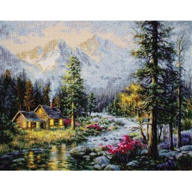 Cross Stitch Kit Luca-S - Camper's Cabin
