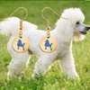 LBSBO - Pendientes de caniche de 1922, regalo de hermandad,