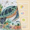 Sea Turtle Puzzles for Adults 1000 Pieces, Colorful Diamond Turtle