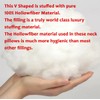 Textile Wise V Shaped Pillow Pregnancy Pillow Polyester Filled -