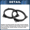 INFINAUTO Speaker Spacer Ring Tweeter Speaker Spacer Adapter Front Rear