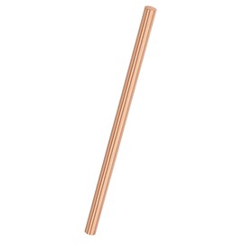 M METERXITY Copper Round Rod 5mm Dia. 3.94 Inch Length T2 Stock Solid Rod Lathe Bar for Metal Crafts DIY/Gardening/Industry/Decoration Pure Copper Tube