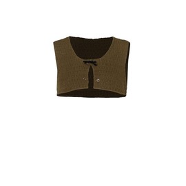 Saniplaycos Classic Green Monster Cosplay Costume Ogre Costume Knitted Sweater Vest for Adult (XXL/XXXL, Brown)