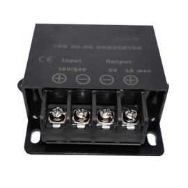 24V to 12V 5A Buck Converter, DC 18V-35V to 5V 5A 60W Step Down Converter DC Voltage Reducer Adapter Regulator Power Supplies Transformer Module