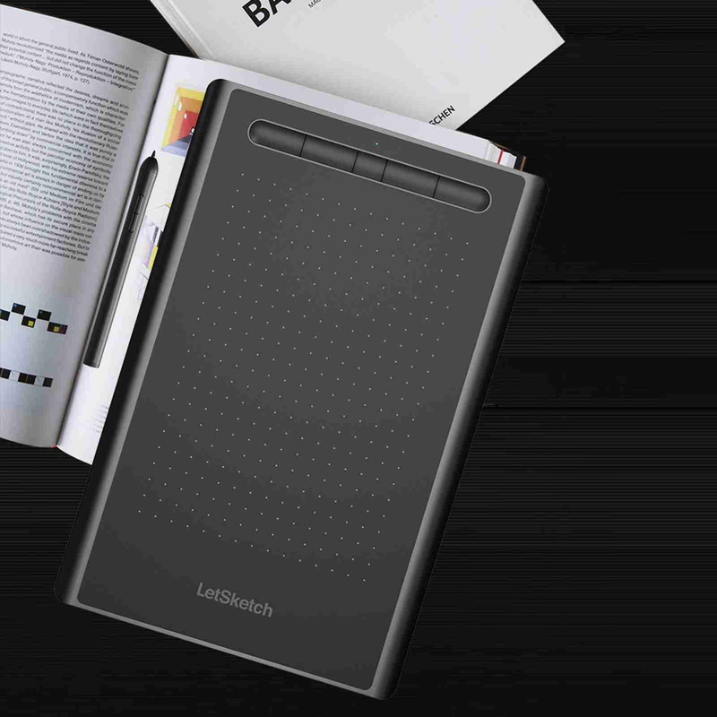 Graphics Tablet 8192 Levels Pressure 5080LPI High Resolution Compact Smart