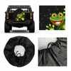 MIYASANG Merry Green Frog Spare Tire Cover Animal Happy Paw