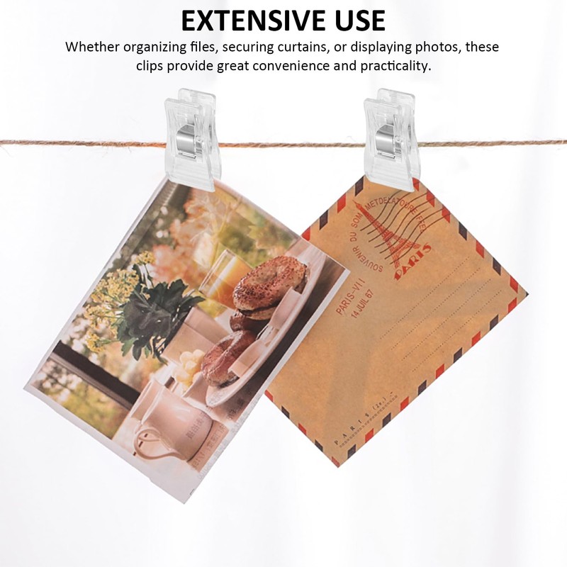 16pcs Blind Clips Curtain Clips Plastic Clips Clothes Clips Fixed