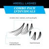 Ardell False Eyelashes Combo Pack of 4 Reusable Natural Customizable