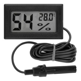 Mercader Digital 5 Pzs Termómetro Higrómetro Digital De Sonda Medidor Humedad