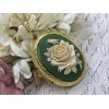 Fancy Fox Boutique St patricks Day Green Rose Celtic Gold