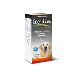 Ener 4 Plex Senior Multivitamínico para Perros con 60 tabletas