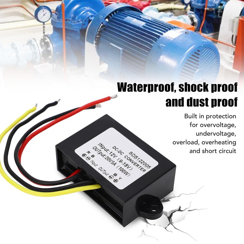 DC Boost Module DC 12V to 20V 5A DC 9-18V