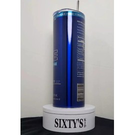 SixtysKid Red Bull S/F Blueberry Tribute - 20oz. Stainless Steel Tumbler SS Straw+