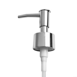 Soap Dispenser Pump Replacement, Kitchen And Bathroom Soap Pump Replacement, Reusable Shampoo And Hand Soap Pump(Silver)