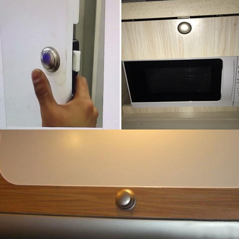 Aweisile Push Button Lock Pack of 2 Push Button Catch