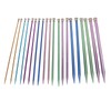 CYSFETENA Ultra Light Aluminum Knitting Needles Set 20PCS,9.8 in Weaving