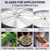 MELONFARM 16 Inch Bud Leaf Bowl Trimmer Twisted Spin Cut