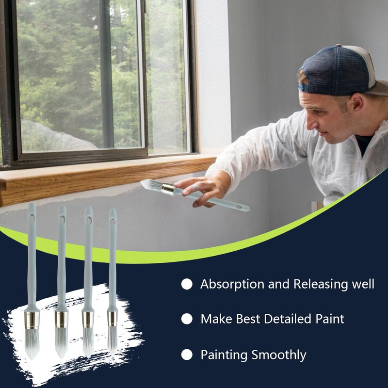 Wesquer - Trim Paint Brush Edge Painting Tool Small Paint