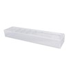 Acrylic Flower Vase Clear Rectangular Centerpiece Box Home Decoration for