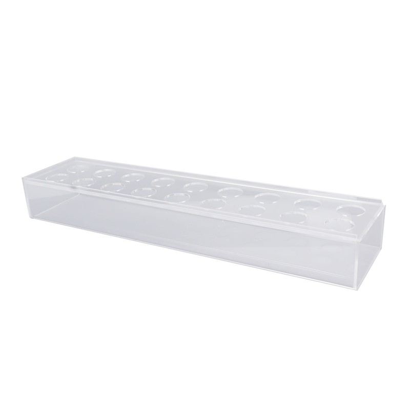 Acrylic Flower Vase Clear Rectangular Centerpiece Box Home Decoration for