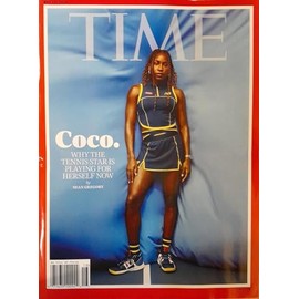 Time Magazine May 13,2024 Coco. Why The Tennis Star Is Playing For Herself Now By Sean Gregory