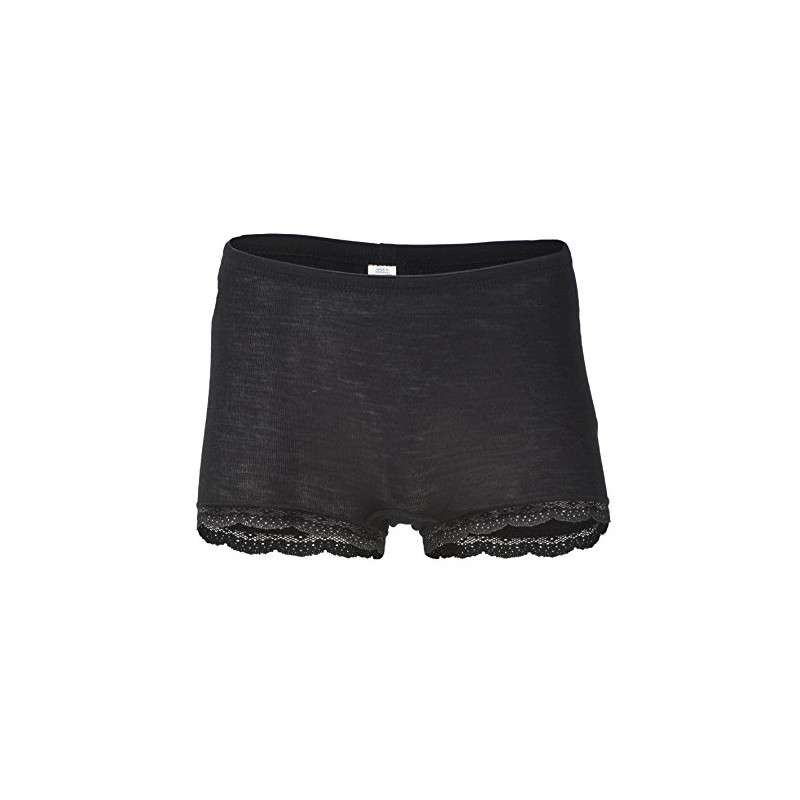 Engel Natural Ladies Lace Wool Silk Pants Size 8-10-20-22, black