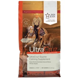 UltraCruz Equine Calming Supplement for Horses, 12 lb, Pellet (45 Day Supply)