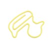 100pcs Paper Clips Cute Duck Shaped Decorative Metal Paperclips with