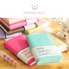 QUMENEY 6 Pack Pocket Notebooks Super Mini Size Portable Smiley