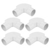 sourcing map PVC Conduit Coupler Elbow Fittings 25mm Inspection for