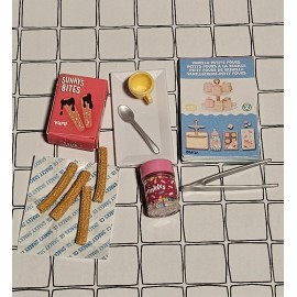 MGA Miniverse Make It Mini Food BIRTHDAY CHURROS SPRINKLES No Resin