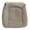 Priprilod Perforated Leather Tan Driver Side Bottom Replacement Seat Cover