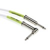 Ernie Ball - Cable para instrumentos, recto/acodado, 6,1 m, color