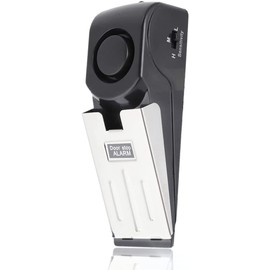 Sonew 120 dB Door Stop Alarm Wedge Door Stopper Wireless Alarm System Door Stopper with Alarm for Home Security