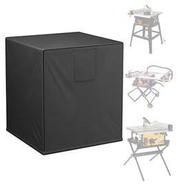 Table saw cover,Miter Saw Cover, Planers Cover,effective protection tablesaw from water and dust, suitable for most table saw covers and Miter Saw covers(24"L x 24"W x 30"H)
