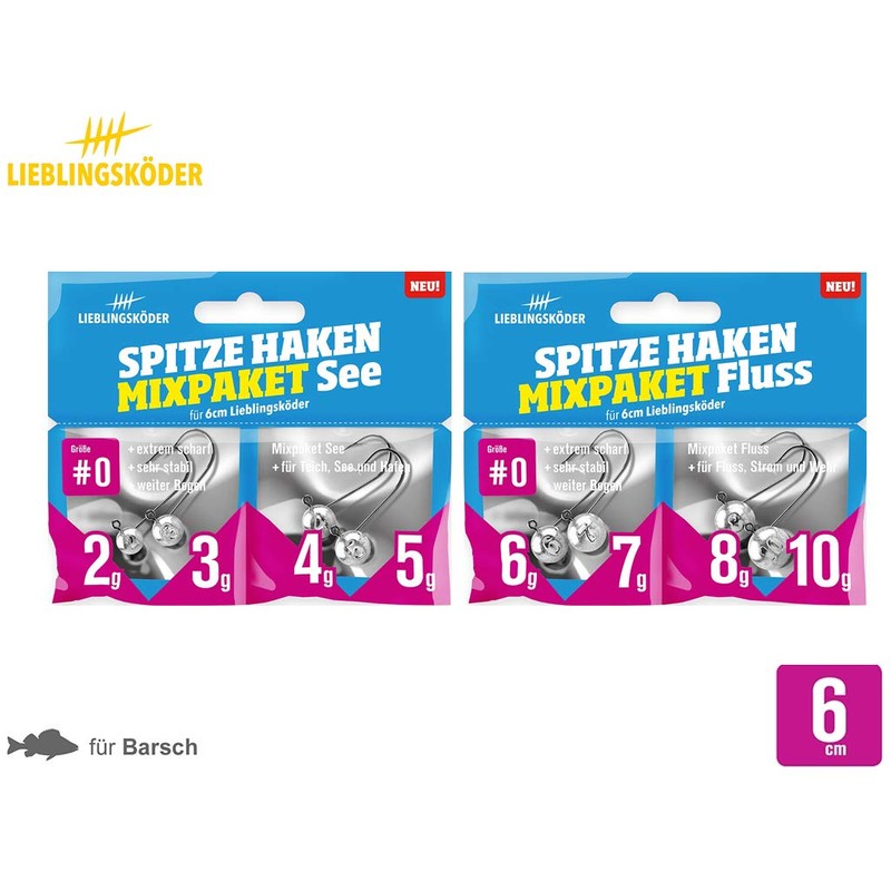 Raubfisch Store - Lieblingsköder 6 cm - Bass - Starter